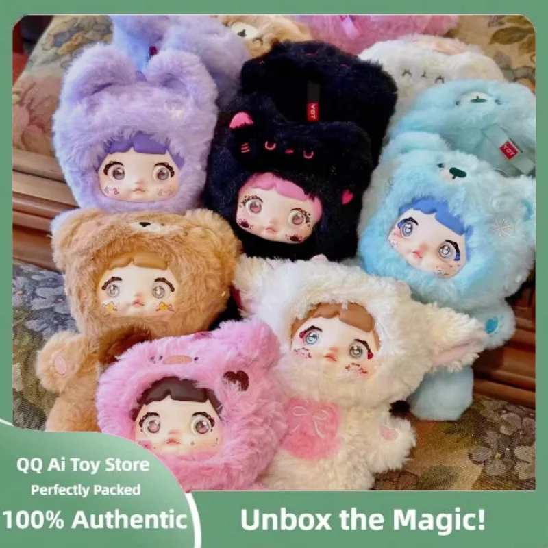 

Authentic Nommi Plush Toy Cute Non Stop Series Blind Box Collectible Office Ornament Decoration Hanging Gift Plush Pendant