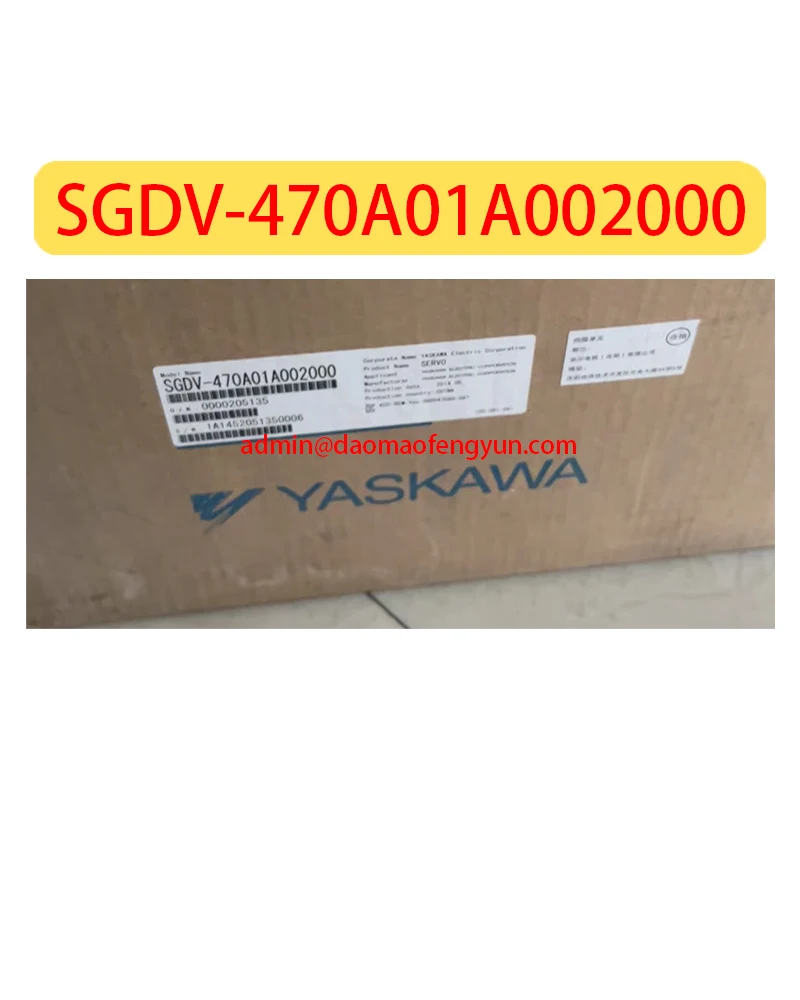 

СGDV-470A01A 002000 Совершенно новый сервопривод SGDV 470A01A 002000 , Быстрая доставка