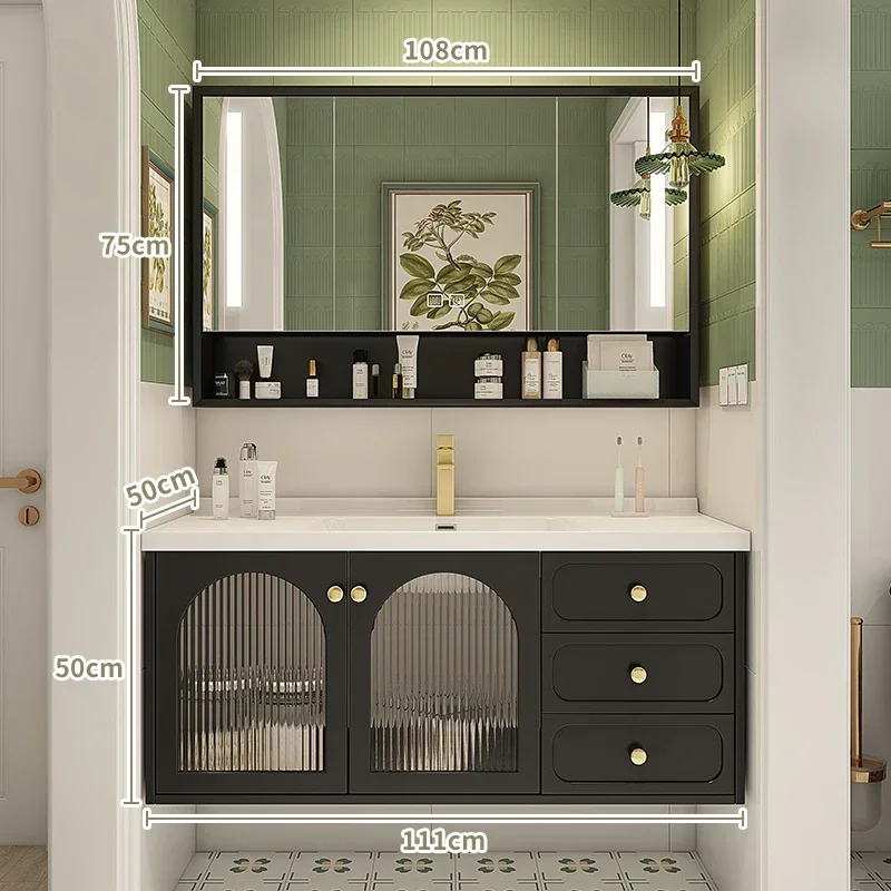 Vanity Bathroom Cabinet Cupboard Closet Sink Luxury Perfume Bathroom Cabinet Locker Badezimmer Schrank Home Salon Furniture