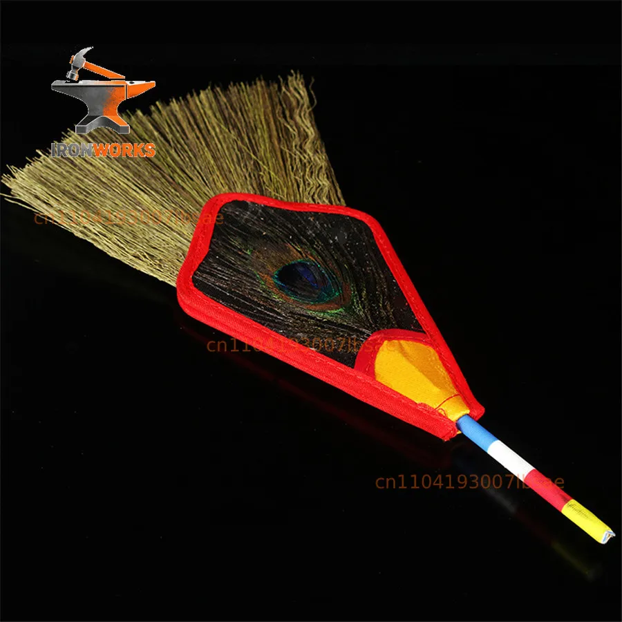 5/3/1-scale   Feather Satin   Handfan with Herbal Decoration