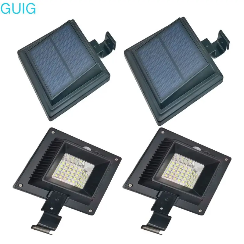 

1/2/3/ 4 PCS 25 LED Motion Sensor Gutter Light Solar Lamps Solar Power Gutter Light Garden Solar Outdoor Lighting Fence Security