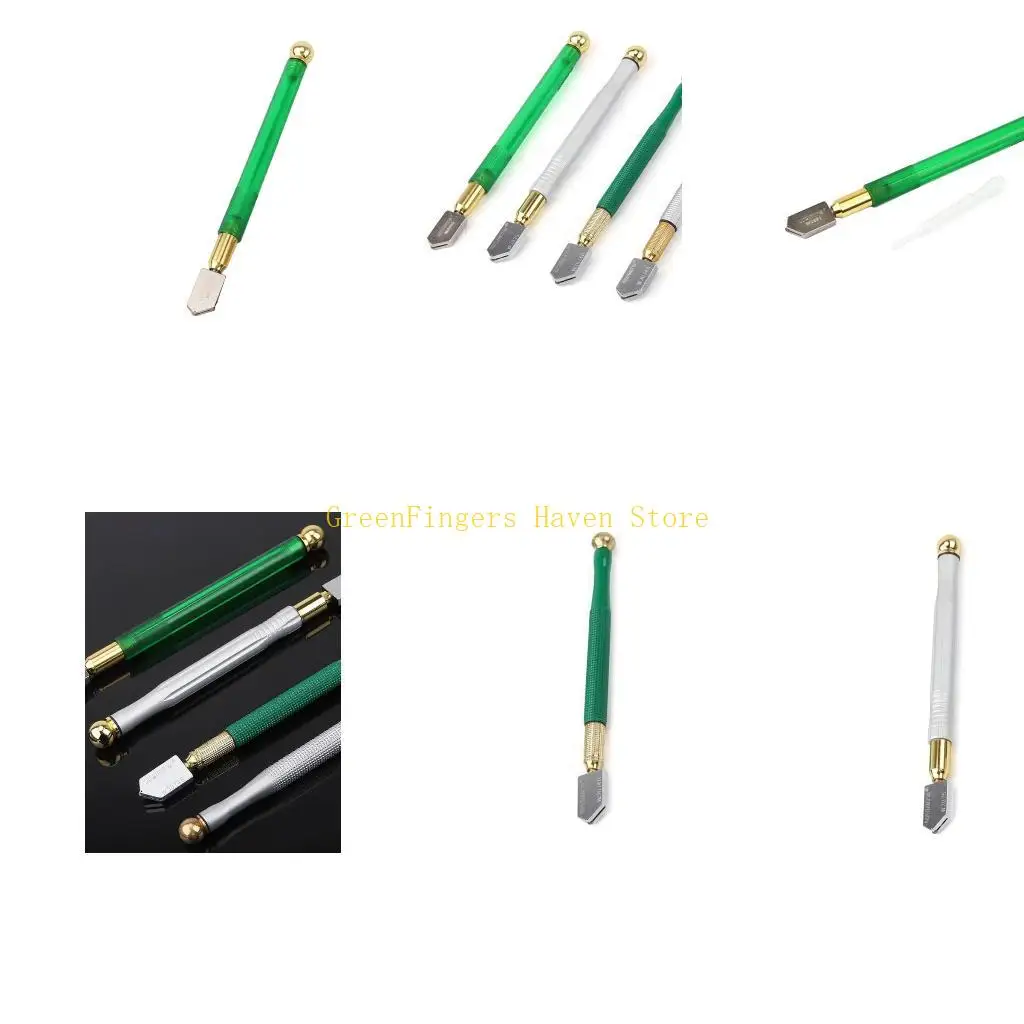 

F68D Glass Cutter 2mm-19mm Upgraded Glass Cutter Tool Pencil Oil Feed Tip