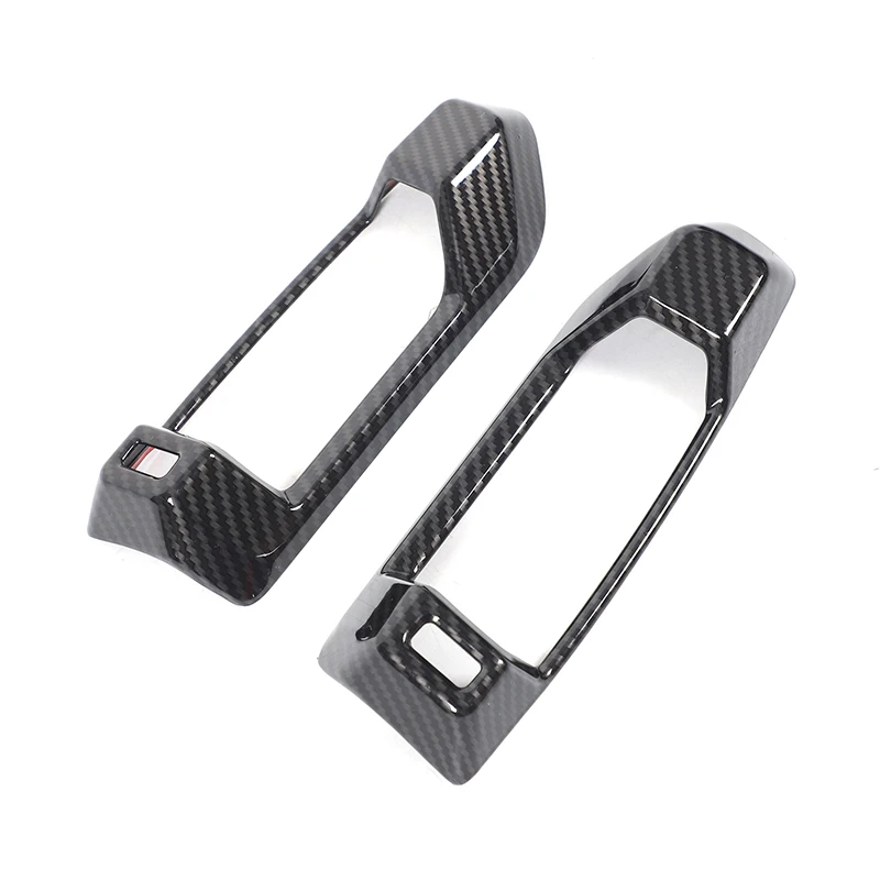 

For BMW 7 Series G70 2023-2024 ABS Carbon Fiber Car B Pillar Air Conditioning AC Outlet Frame Sticker Cover Trim Car Accessories