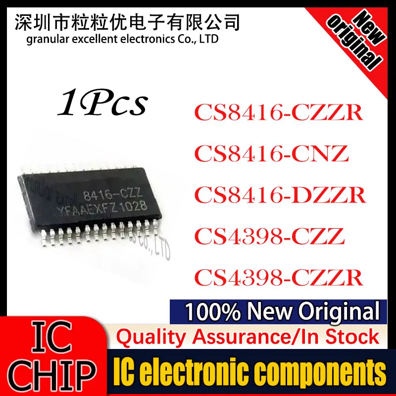 1PCS CS8416-CZZR CS8416-CNZ CS8416-DZZR CS4398-CZZ CS4398-CZZR TSSOP-28 TSSOP New Spot Inventory Chip