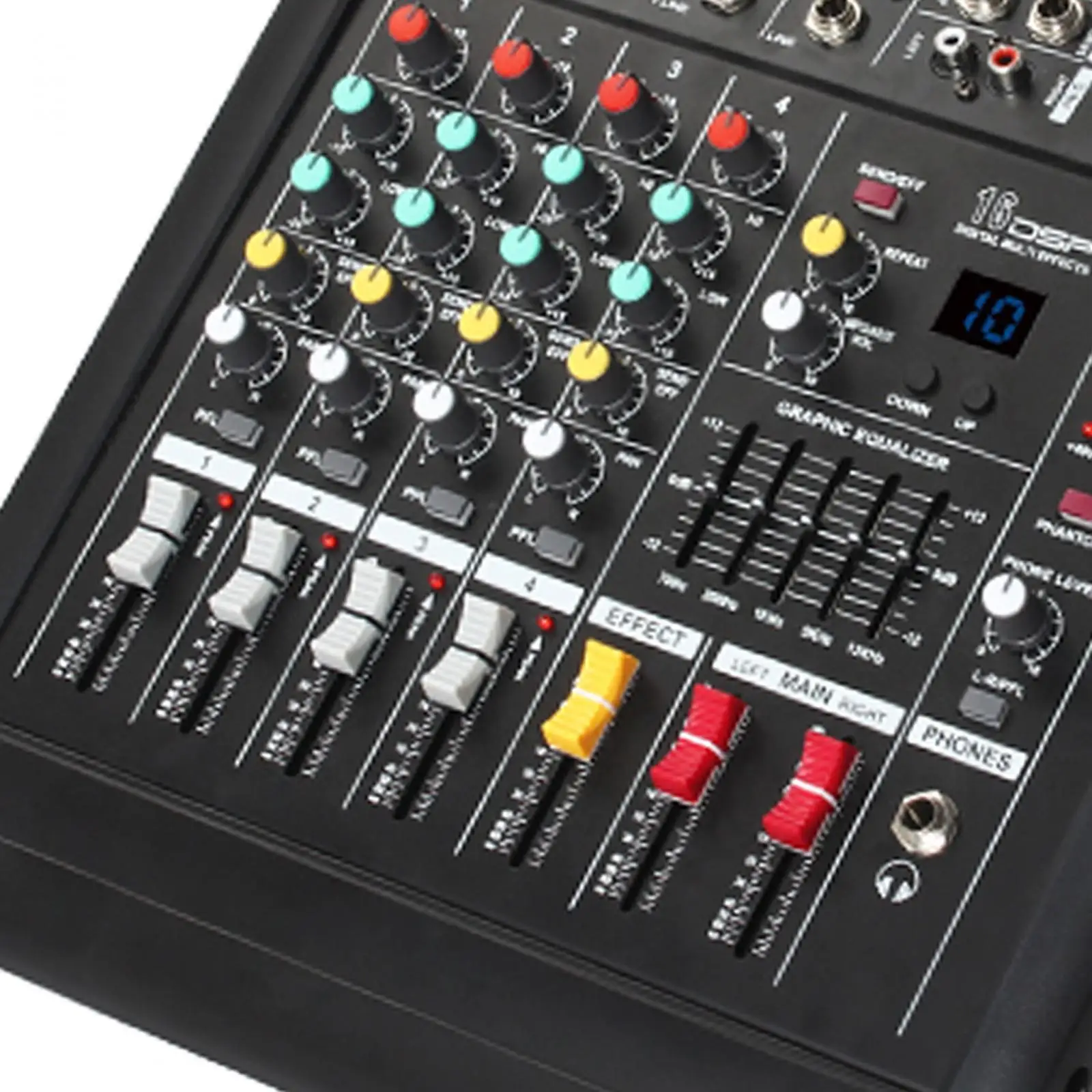 Audio Mixer Amplifier Portable Mixing for Studio Performance