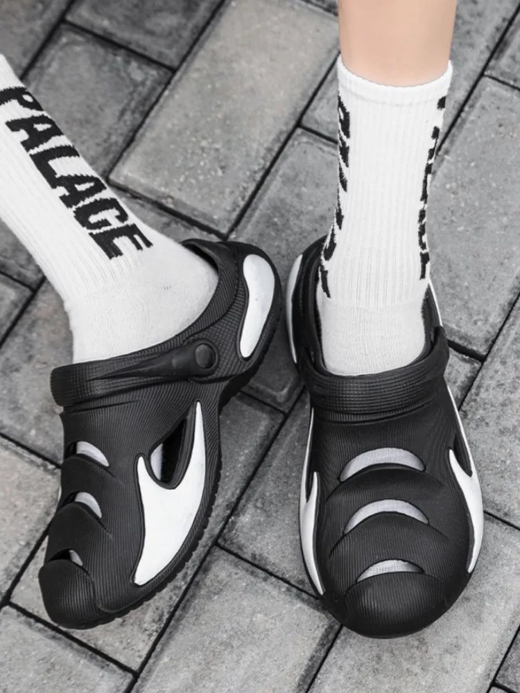 

Men's Dual-Purpose Ultra Soft Closed-Toe Sandals - Anti-Odor Wear-Resistant for Beach Sports and Summer Outdoor Wear