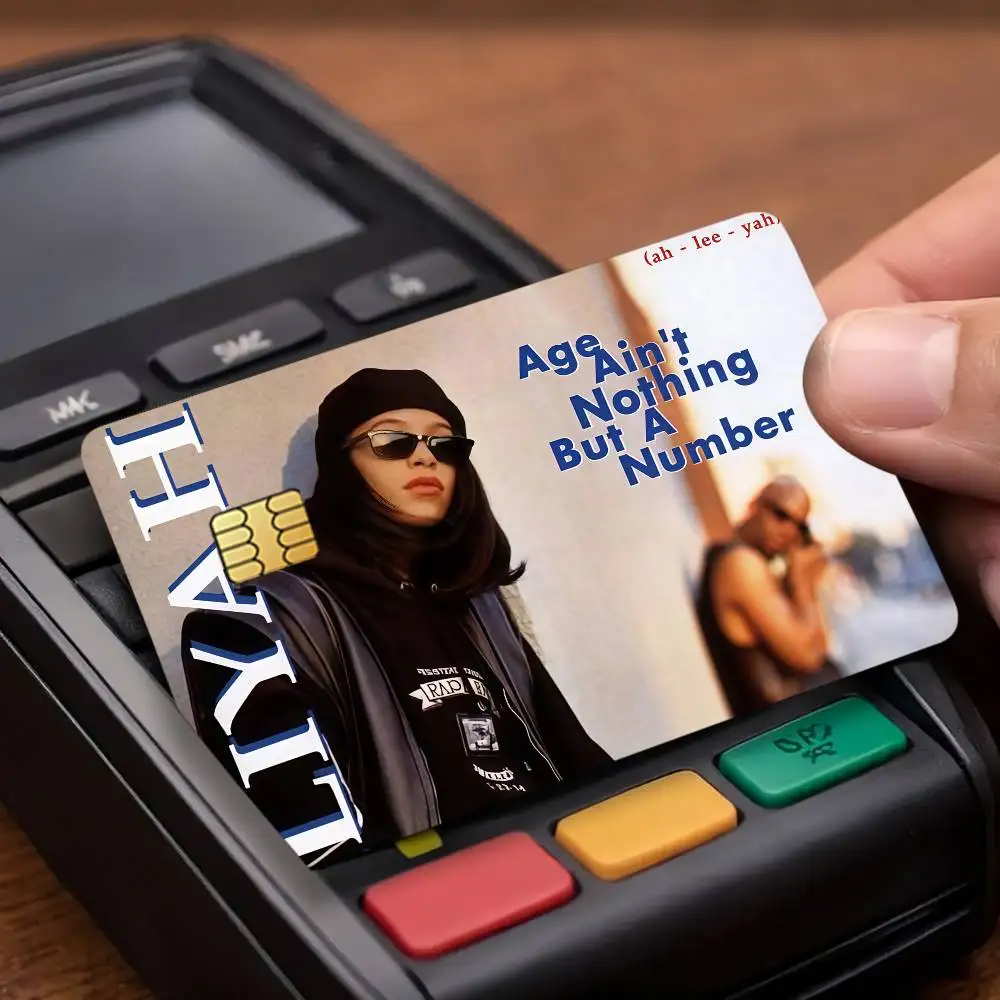S-Smith fashion P-Paul Credit Card Public Transportation Cards Protective Sticker Waterproof Card Face Decoration 4PCS