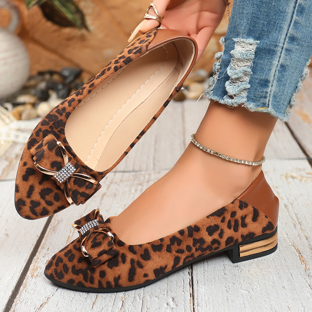 

Дизайнерские женские туфли-балетки 2026 с бантом, весенне-осенние лоферы, модные повседневные кроссовки для женщин, Zapatos De Mujer