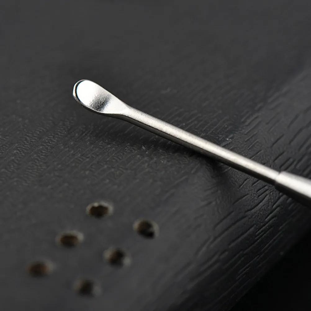 Dual Head Stainless Steel Ear Cleaner Spoon – Rust-Proof, Sterilizable, Easy-Clean Earwax Removal Tool