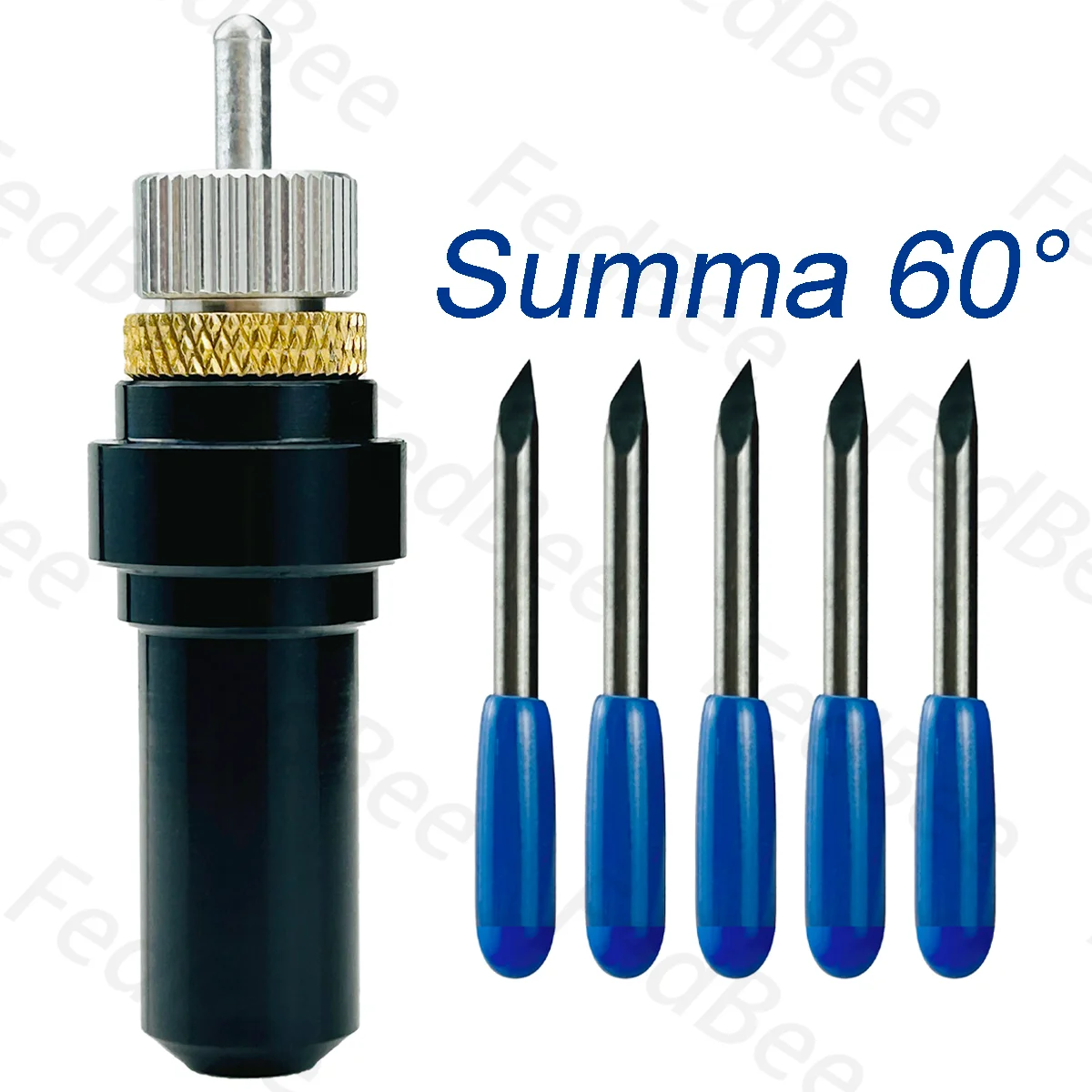 

5pcs 60 Degree Deep Cut Summa Blade + 1pc Holder for Summa Plotter Sharp Point