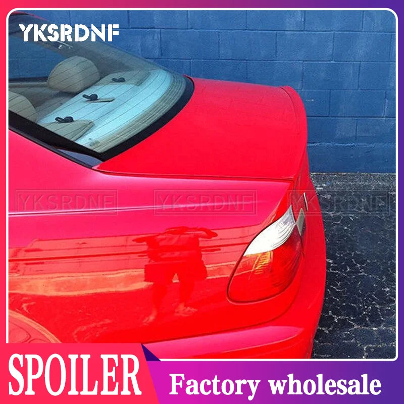 

Для BMW 3 серии E46 1998-2006 гг. ABS пластик M3 Стиль Boot Ducktail Lip Автомобильный спойлер Крылья Аксессуары E46 M3 Lip Spoiler