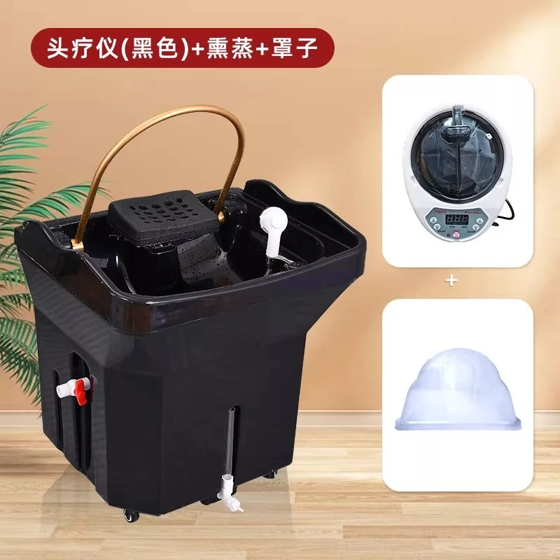 Fumigation Massage Automatic Constant Temperature Water Circulation Spa Machine Hair Care and Shampoo