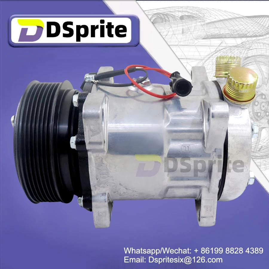 New SD7H15 AC Compressor  60564537 For ALFA ROMEO Lancia Thema 164 Fiat croma 60808589 60601070 60810769 60584039 CC1161SS