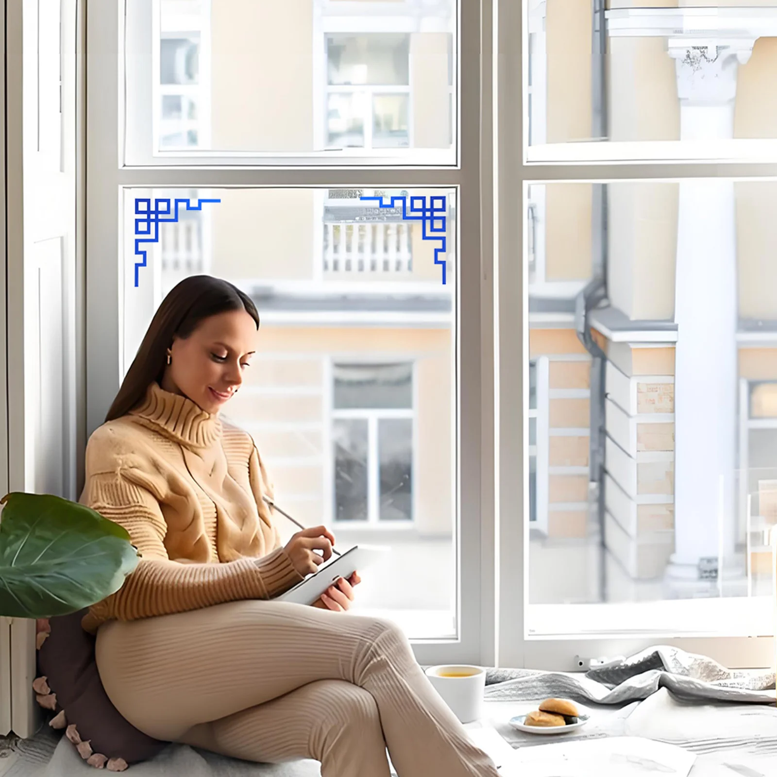 

10Pcs 3D Mirror Wall Corner Decals Easy Installation Shatterproof Acrylic Decorative Wall Mirror Decal for Home