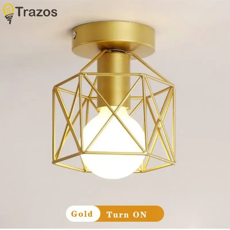 Nordic Simple Post-modern Balcony Light Corridor Hallway Entrance Hall Cloakroom Personality Led Ceiling Light