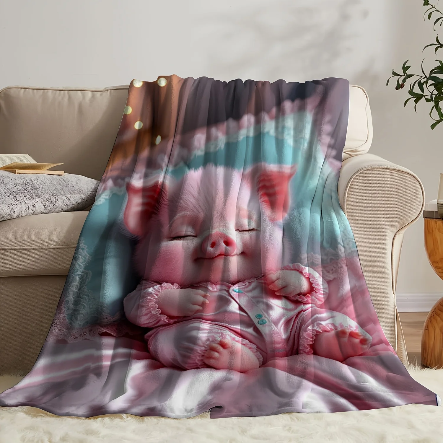 بطانية أطفال لطيفة للغاية على - مراجعة Baby Nursery Fabric وسعره