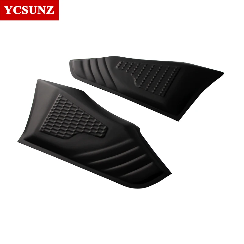 ABS Side Vent Hood Guard Decoration For Ford Ranger Wildtrack T7 T8 2016 2017 2018 2019 2020 Double Cabin Car accessories