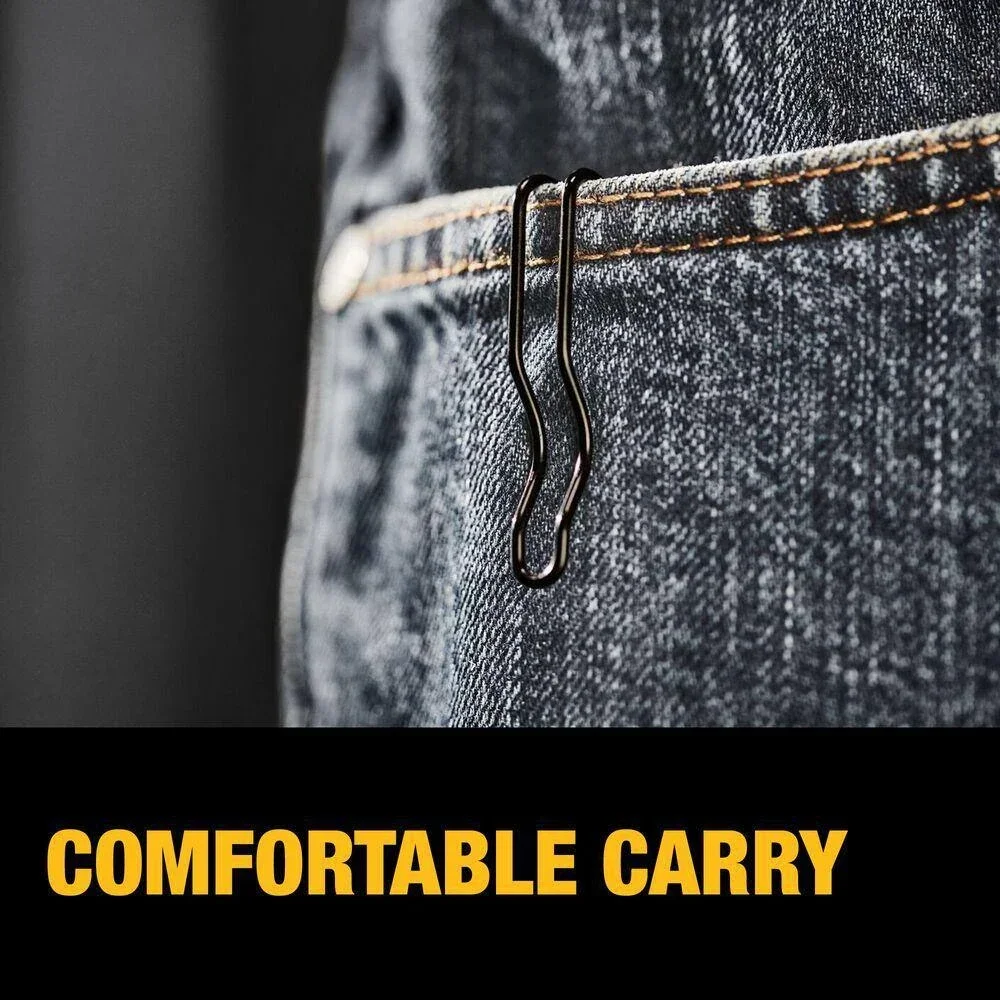 DEWALT DWHT10990 SÉRIE COMPACTA ATOMICAS Push And Flip Faca Utilitária Dobrável Ferramentas Manuais