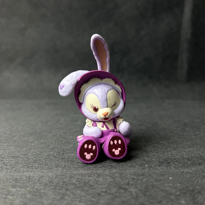 6.5cm Duffy's Friends Kawaii Stella Lou Rabbit Action Figure Doll Toys Gifts for Kids Kawaii PVC Disney Anime for Girls Loli