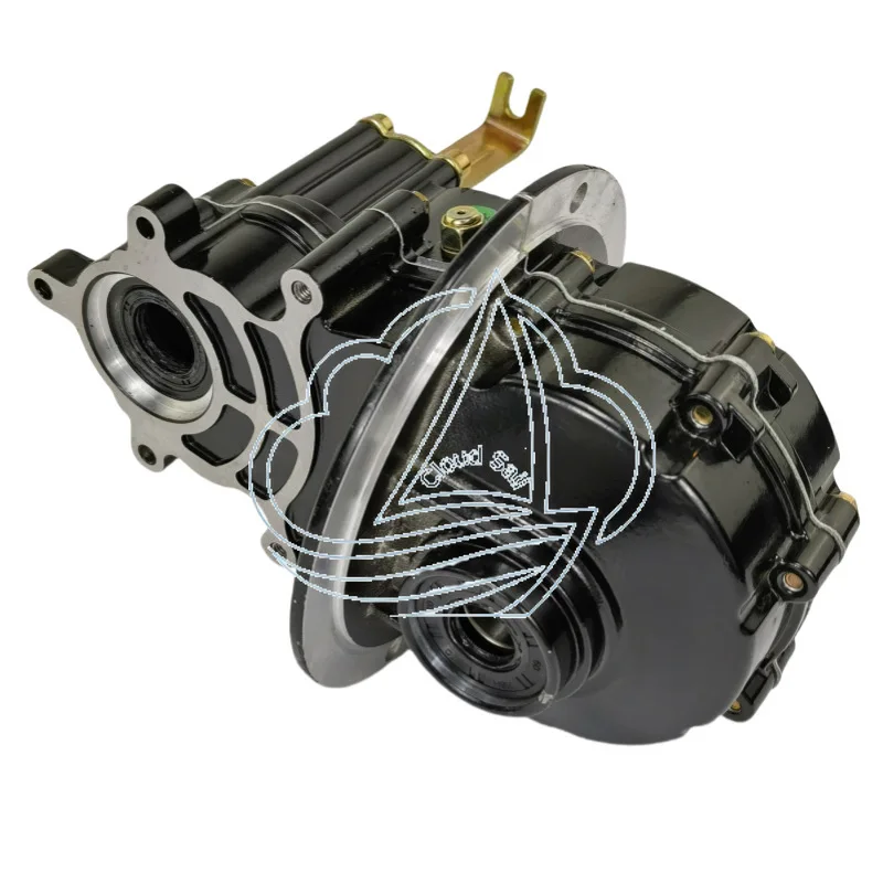 

Tricycle Differential Gear Box with Shifting Full-Toothed Transmission Housing Force Reverse Climbing Auxiliary Shift Gearbox