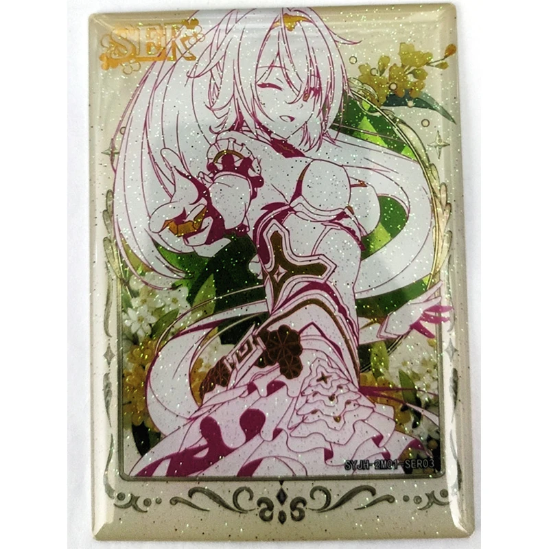 Goddess Story Sep Series Anime Figure Collection Game Collection Bronzing Rare Flash Card Cartoon Board Game Toys Birthday Gift