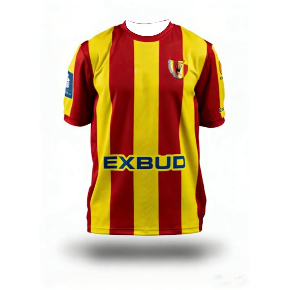 2026 Neue Korona Kielce Team-Uniform - Polnische Liga Fan-Edition Kurzarm-Trikot - Atmungsaktives Schnelltrocknendes Sport-T-Shirt