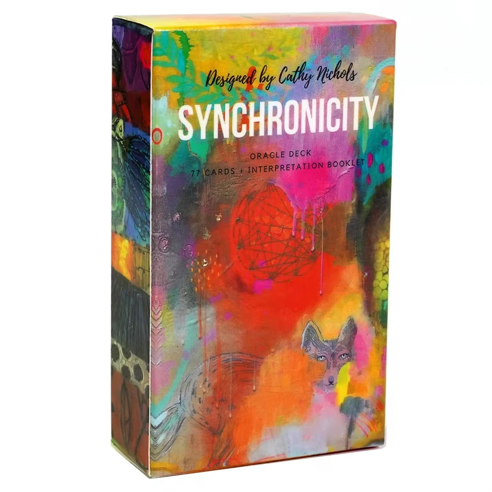 10,3 x 6 cm großes Synchronicity Oracle Deck – 78 Karten