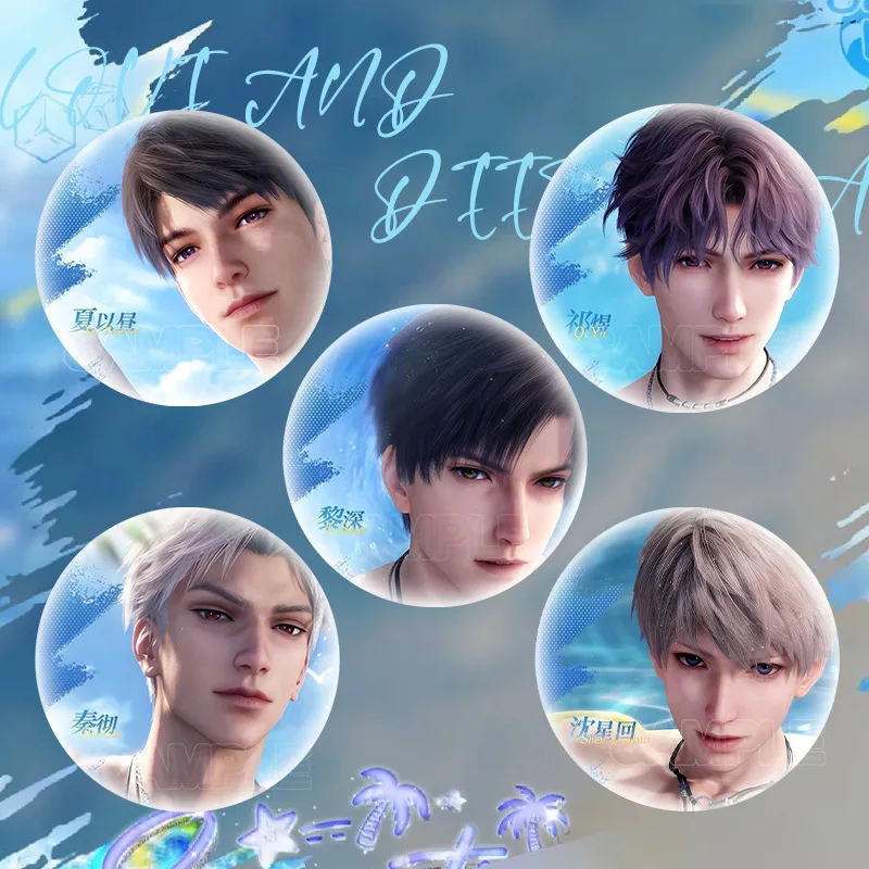 

Любовь и Глубокое пространство Лето Ты Морской бриз Оловянная булавка Значок Аниме Игры Товары Оптовая Коллекционный подарок для фанатов Подарок на день рождения