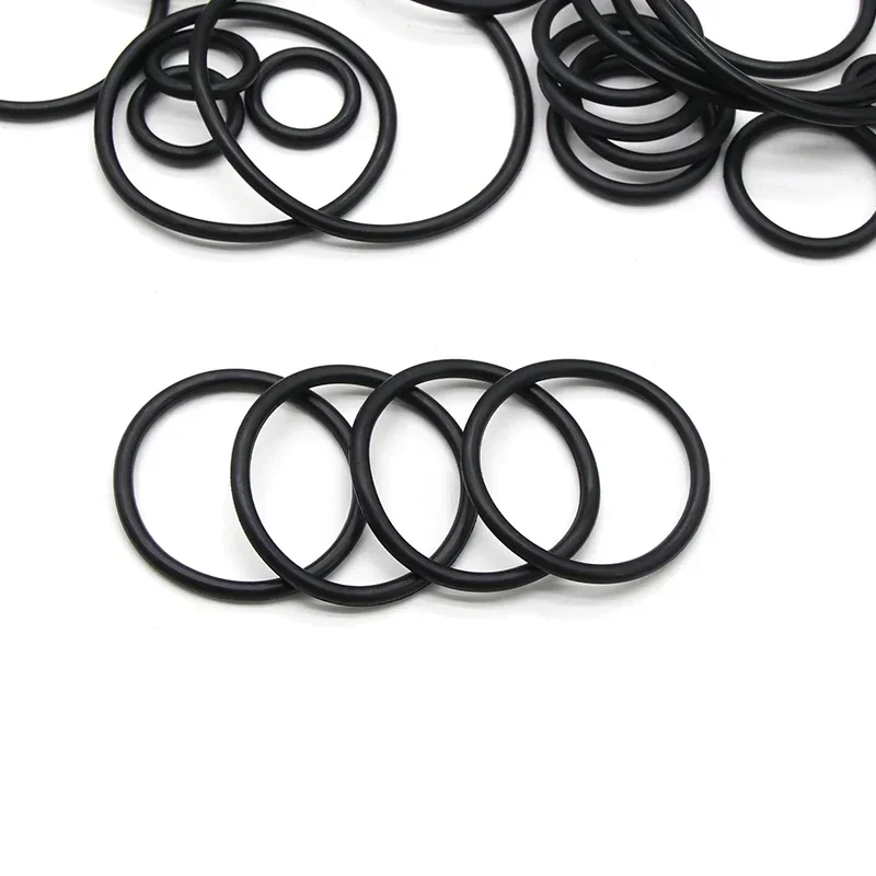 

10pcs NBR O Ring Nitrile Rubber Gasket Thickness CS 2.65mm ID 5mm ~ 150mm Round O Type Corrosion Oil Resist Sealing Washer Tools