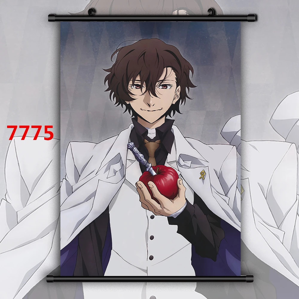 Canvas Painting for Bedroom Home Decor Animation  Bungou Stray Dogs Dazai Chuuya Atsushi Wall Art Prints Posters Decor Pictures