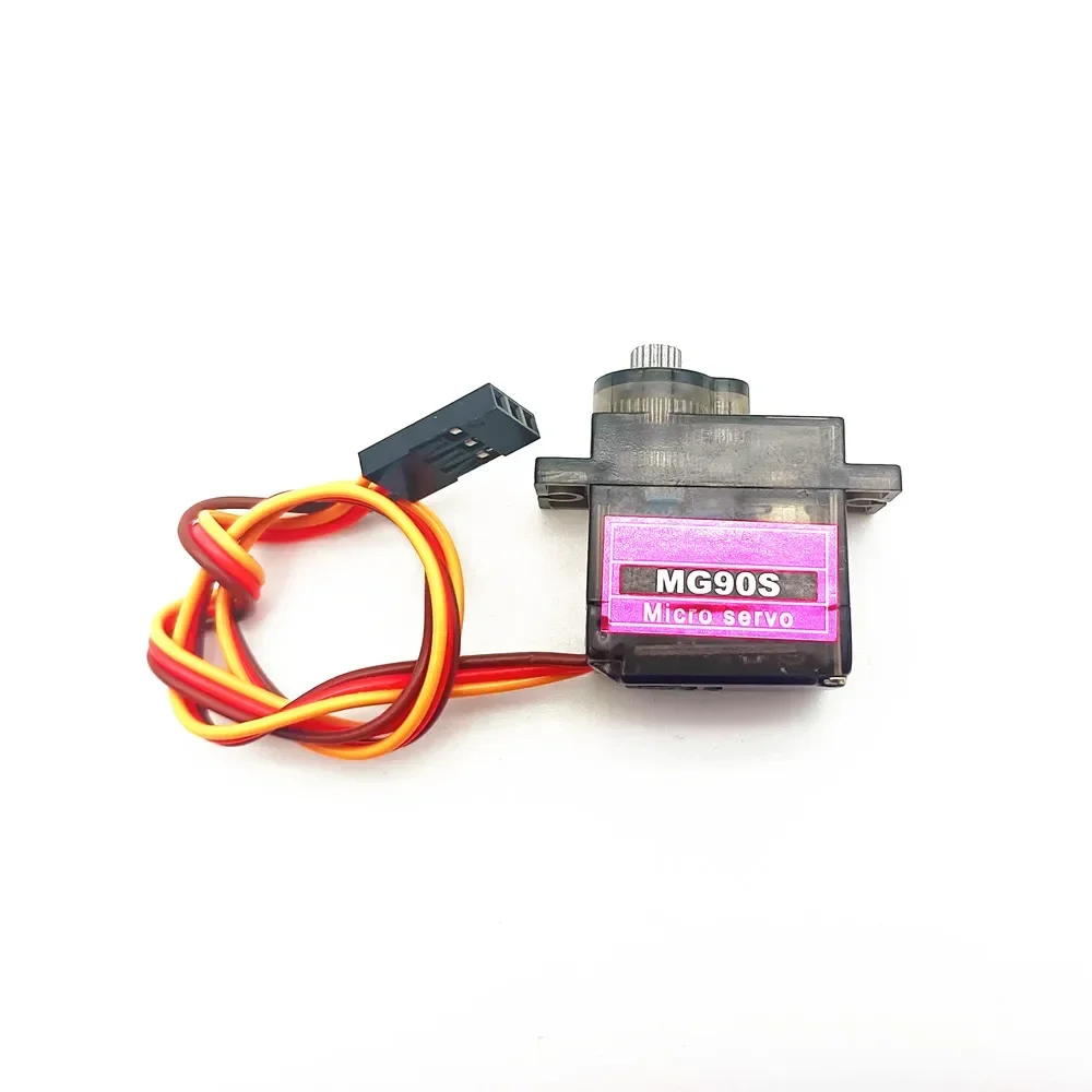 MG90S Servo 1/2/4/10/20/50 Pcs All Metal Gear 9g SG90 Upgraded Version For Helicopter Plane Boat Car Trex 450 RC Robot 180 360