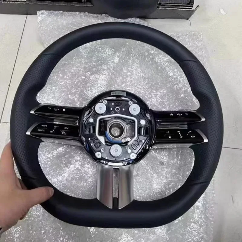 For Mercedes Benz A-class E-Class ML GL G-Class S-Class Car Steering Wheel Carbon Fiber Custom Made Leather Accessories