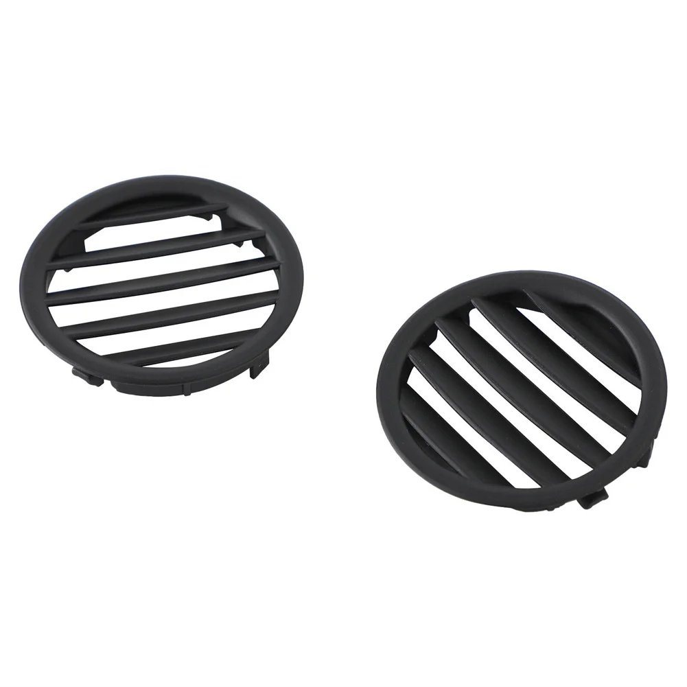 

Center Vent Front Air Vent Grille Left+Right Parts Plastic Replacement 5S4Z-19E630-AAA/C Black For Ford Focus Front