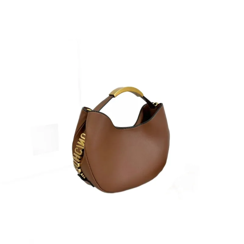 Casual crescent moon handheld women's bag 2026 new simple decorative shoulder messenger women's bag - view 5