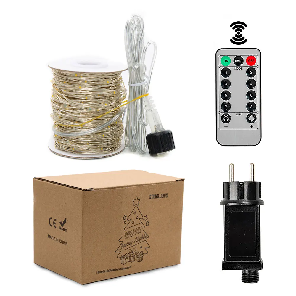 Гирлянда с медной проволокой, 200 м