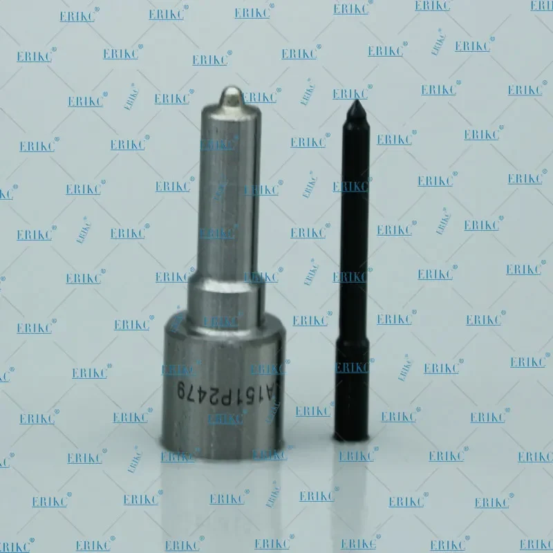 ERIKC السيارات الوقود الديزل حاقن فوهة DLLA 151 P 2479 السكك الحديدية المشتركة رذاذ DLLA 151P 2479 إبرة سوداء جودة عالية 0433172479