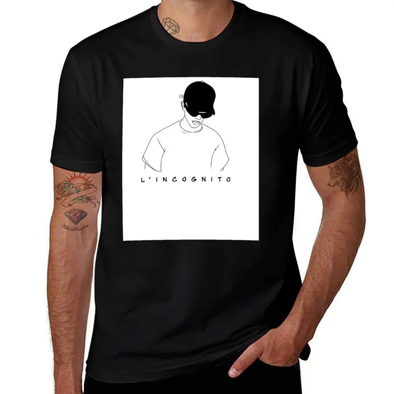L’INCOGNITO - Autophobia T-Shirt Active Wear Sports for Men T-Shirt