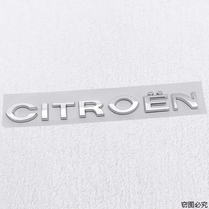 Emblemas de Logo de Carro ABS para Citroen C3 C4 C2 C5 C1 Berlingo Jumper Grand Picasso C4L Saxo Xsara DS3 Elysee