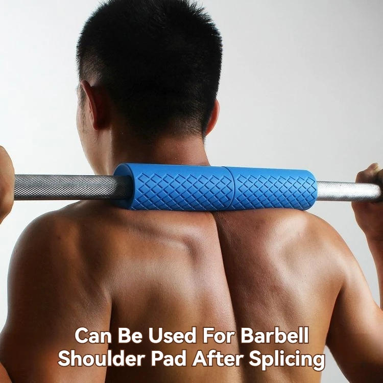2 stücke Barbell Hantel Griffe Dicke Bar Griffe Silikon Anti-slip Pad Dicke Bar Griffe Pull Up Gewichtheben Fett grip – Detail 5