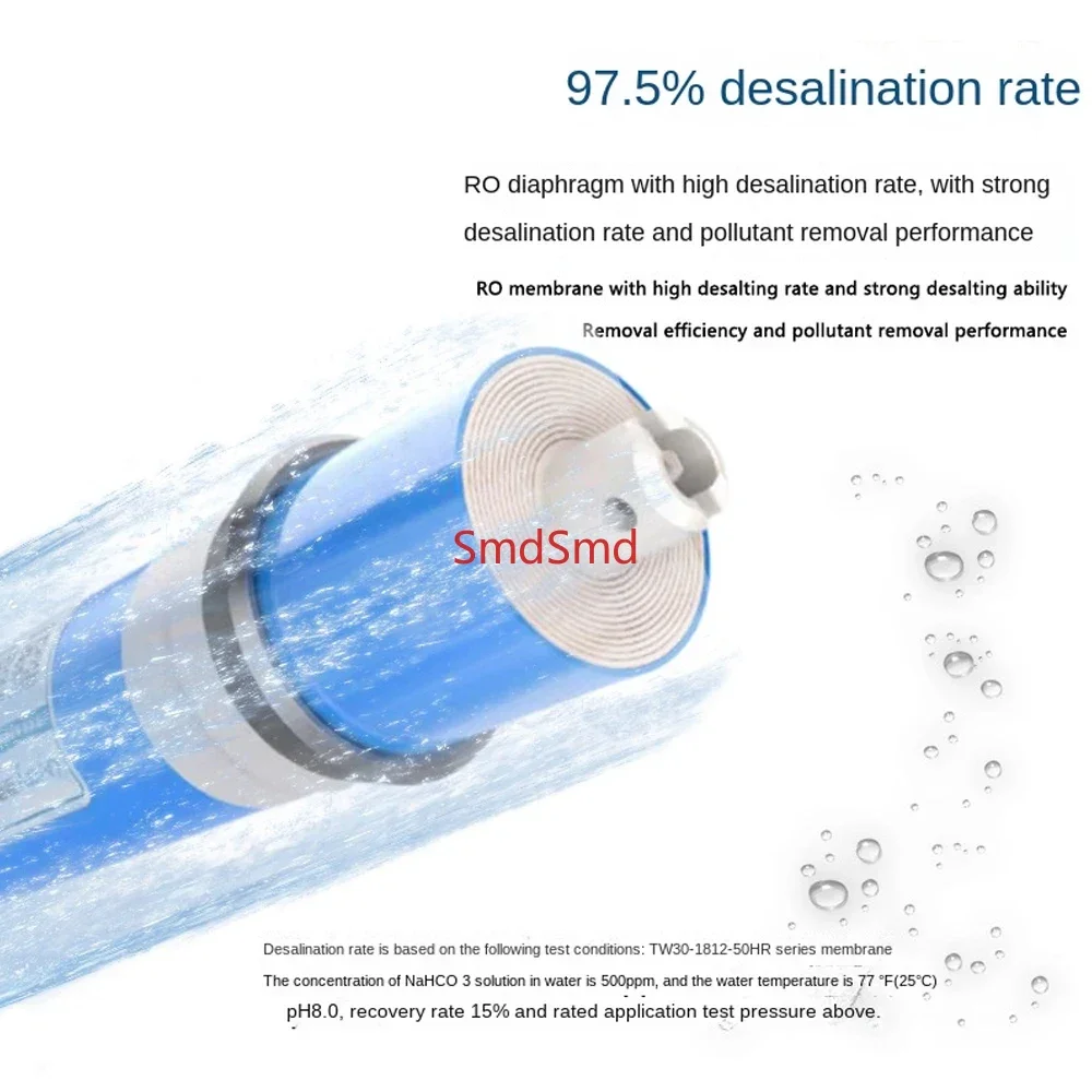 Vontron RO Membrane Filter Cartridge Water Purifier RO Water Purifier 75G 100G 200G 400G 600G Universal Reverse Osmosis Membrane