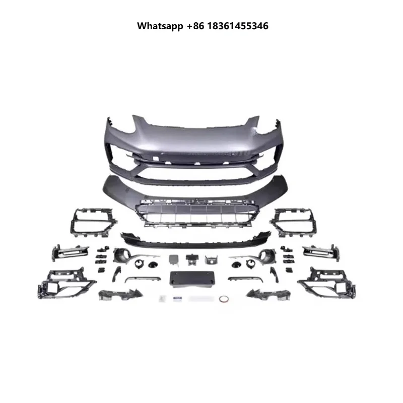 For  Panamera 970.1 970.2 2010-2017 Bodykit Upgrade to 2023 971 Turbos Style Auto Car Accessories Front Bumper