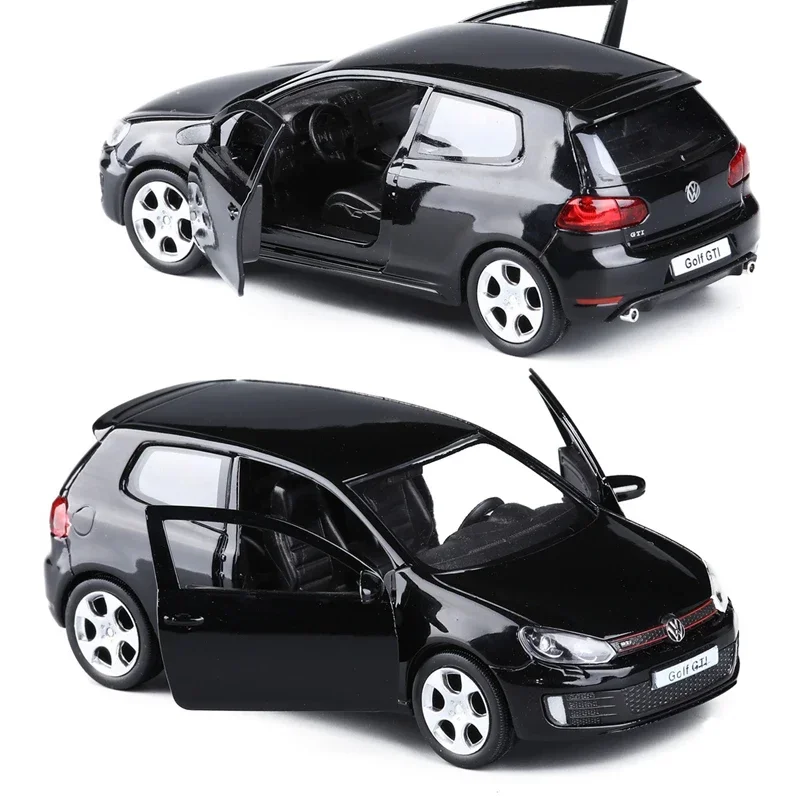 1:36 Volkswagens Golf 6 GTI Alloy Car Model Diecast Metal Toy Vehicles Car Model Simulation Doors Can Open Collection Kids F297