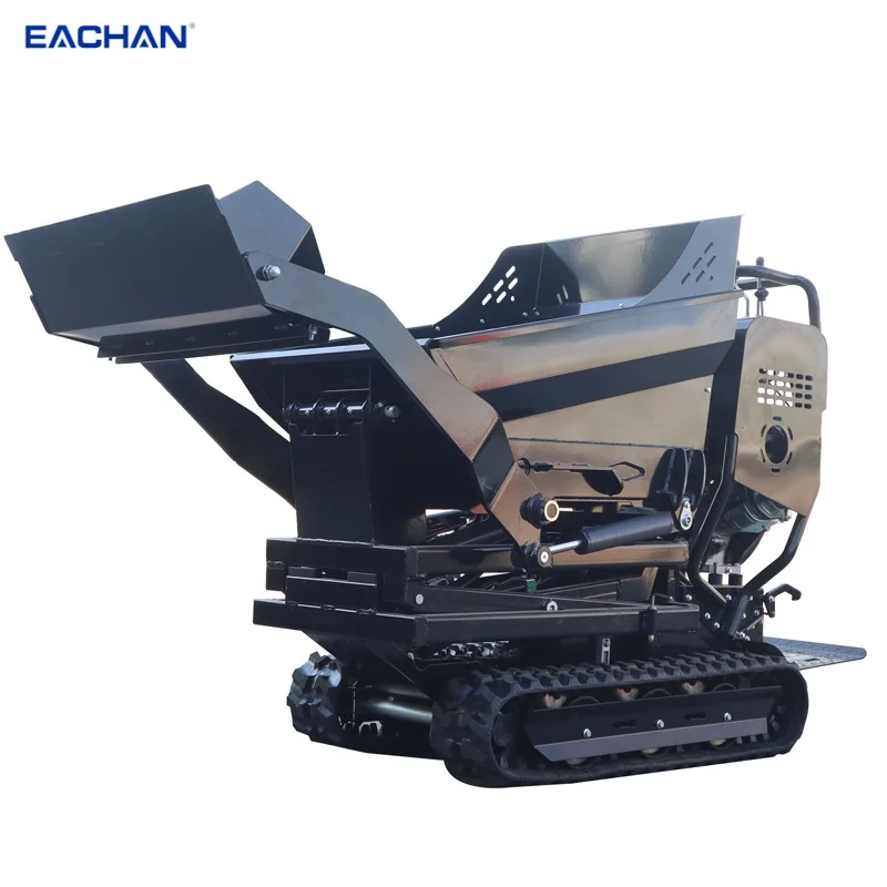 

EACHAN New Product Rotating Crawler Dumper Transport Gravel Cement Crawler Dumper Fully Hydraulic Dumper Truck Customized