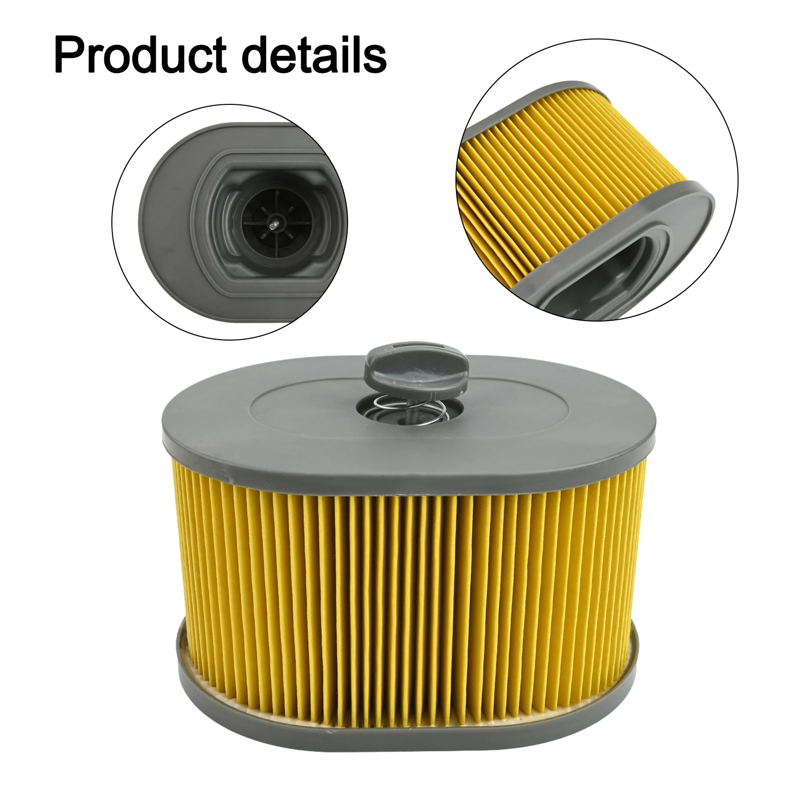 Air Filter Replacement Air Filter Concrete Cut-Off Saw Stable Performance Air Filter Standard Filter Size For K1260