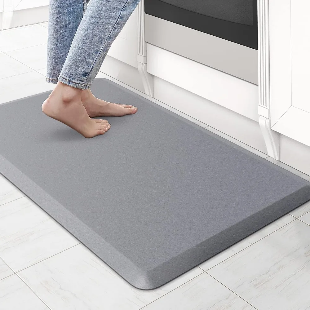 

Kitchen Mat Cushioned Anti Fatigue Rug 17.3"x28" Waterproof Non Slip Standing Desk Mat Comfort Floor Mats for Kitchen House Sin