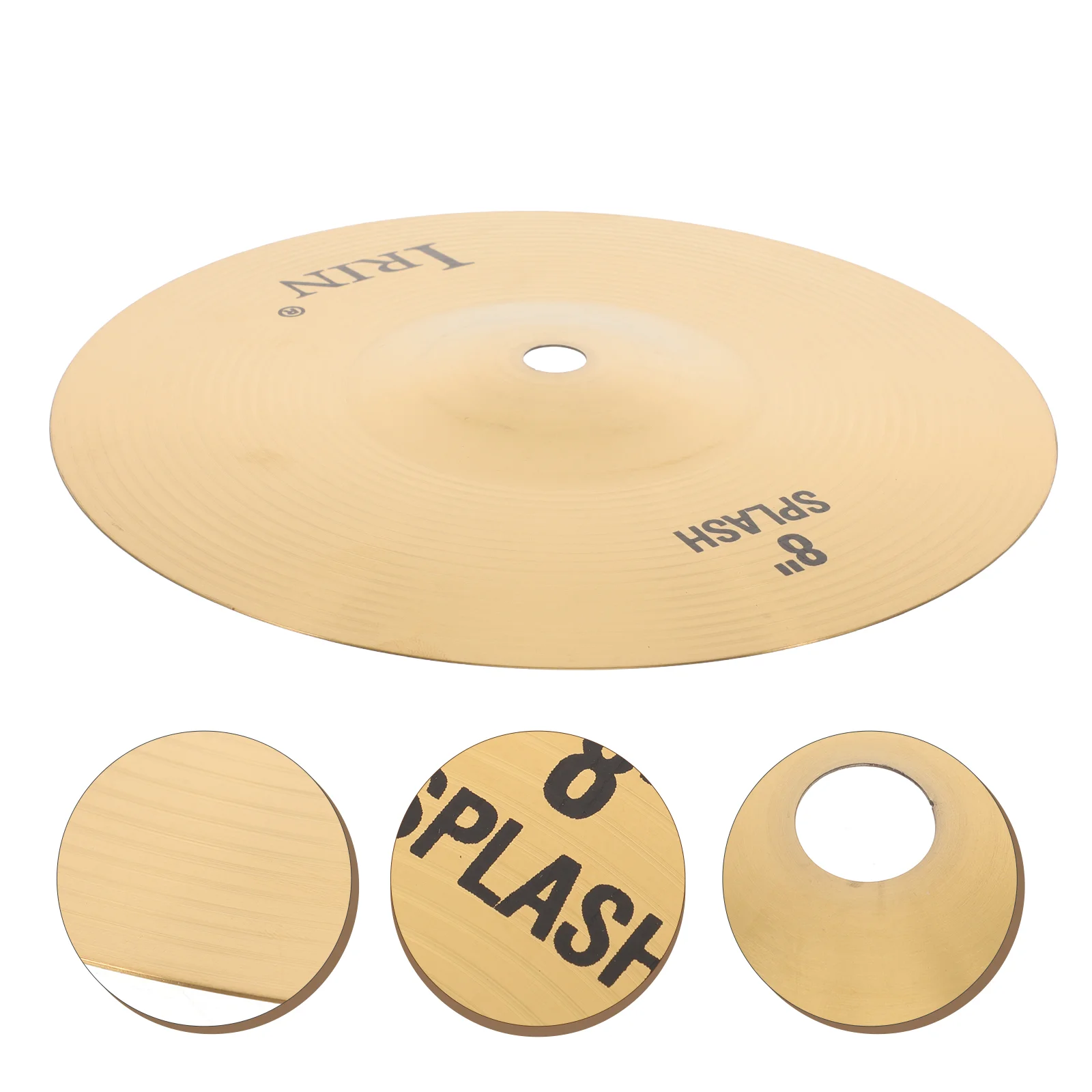 

Drum Cymbals Supplies Crash Music Instrument Metal for Drums Musical Brass Accessories