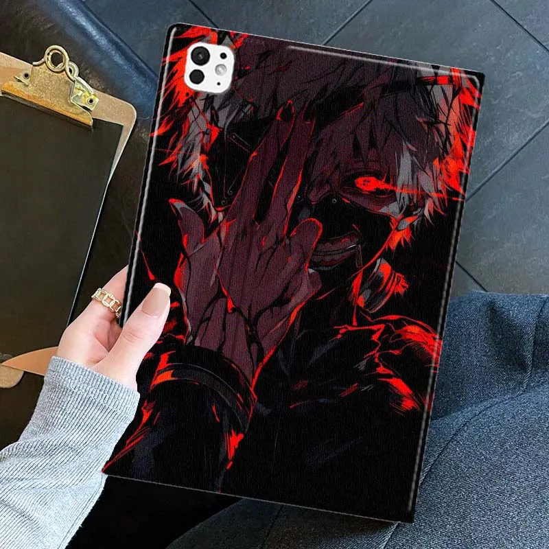 

Чехол для планшета с изображением аниме T-Tokyo Ghou для iPad Pro Air mini 7, 6, 7, 6, 6, 5, 13, 9, 11 10,9 10,5 10,2 дюйма