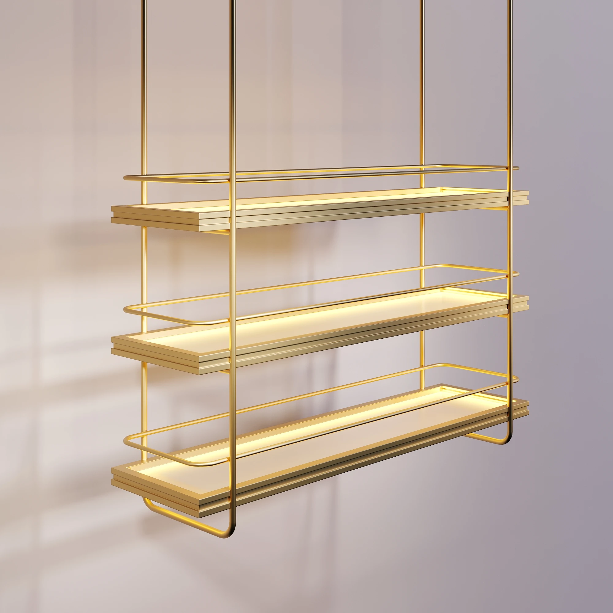 Customized Bar Hanger Wine Rack, Hanging Wine Cabinet Restaurant, Suspended, Bar Rack