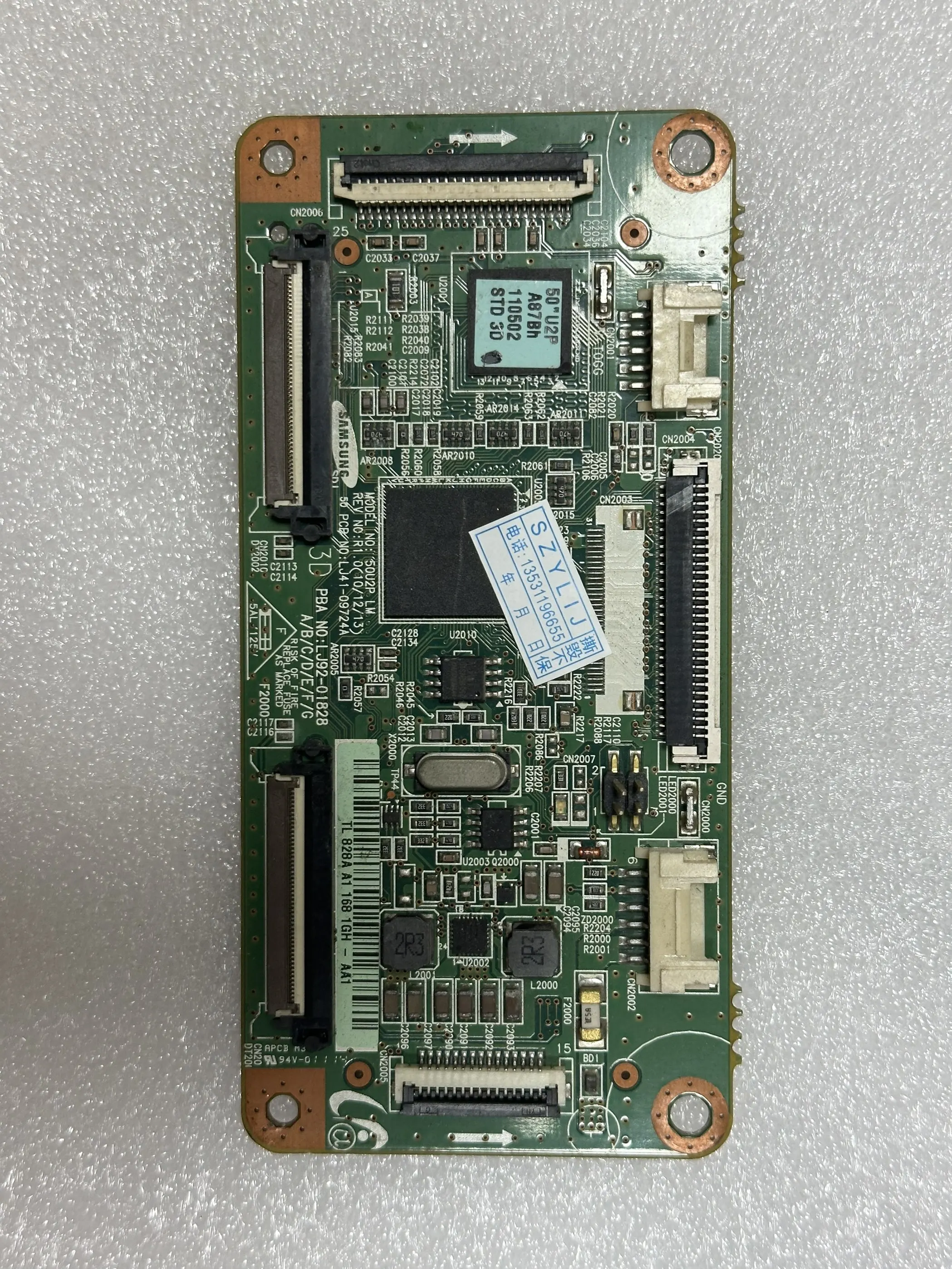 

Original 3DTV50738B Logic Board LJ41-09724A LJ92-01828