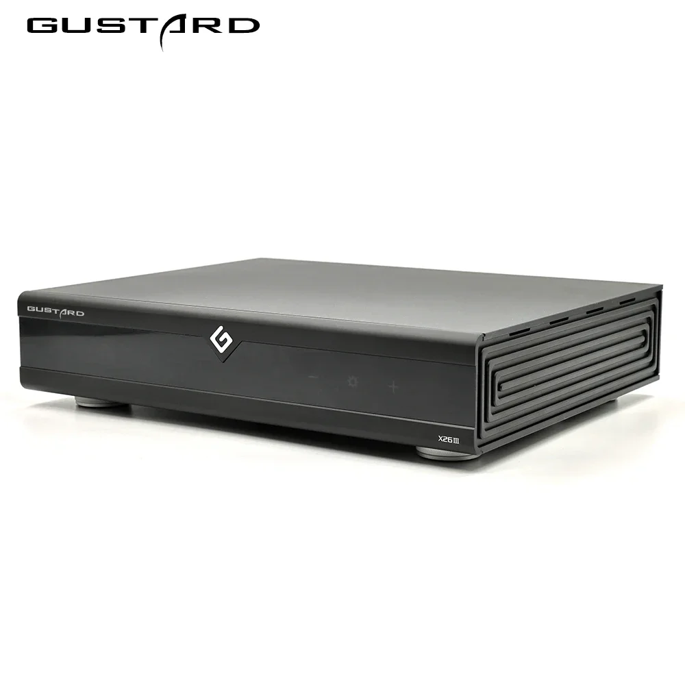 

Gustard DAC-X26III HiFi Desktop Audio USB Digital-to-Analog Converter Network Streaming Decoder Supports Roon Airplay UPNP NAA